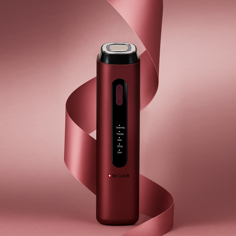 EMS 얼굴 마사지기 고주파 갈바닉 피부 관리기